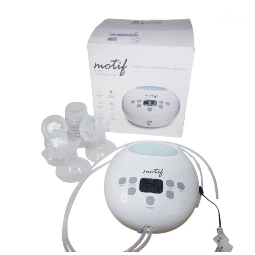Motif Luna AAA0013-20 Double Electric Breast Pump - White